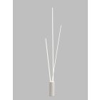 MANTRA VERTICAL Decorative indoor floor lamp LED, dimmable