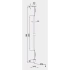 MANTRA VERTICAL Decorative indoor floor lamp LED, dimmable