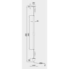 MANTRA VERTICAL Decorative indoor floor lamp LED, dimmable