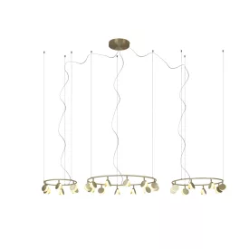 MANTRA SHELL Decorative indoor pendant lamp LED