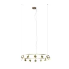 MANTRA SHELL Decorative indoor pendant lamp LED