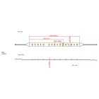 MANTRA TIRAS LED STRIPS TEK STRIP 24V 9.6w/m IP20 3000K ROLL 5M