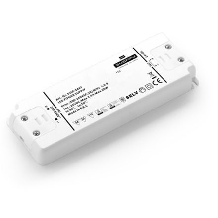 MANTRA TIRAS LED STRIPS TEK DRIVER SLIM CONST.VOLT.IP20 24VDC  60W
