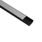 MANTRA TIRAS LED STRIPS TEK ALU PROFILE BLACK  2000*17.1*8.5 mm
