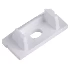 MANTRA TIRAS LED STRIPS TEK END CAPS WHITE, WITH HOLES, ALUMINIUM PROFILE 2000*17.1*8.5 mm