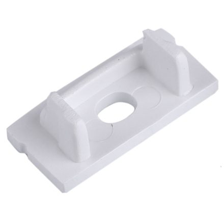 MANTRA TIRAS LED STRIPS TEK END CAP WHITE W/ HOLE ALUM.PROFILE 2000*17.1*8.5mm