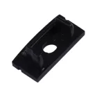 MANTRA TIRAS LED STRIPS TEK END CAPS BLACK, WITH HOLES, ALUMINIUM PROFILE 2000*17.1*8.5 mm