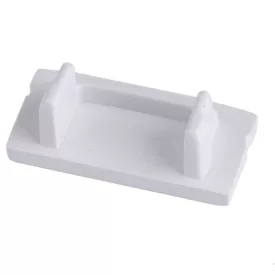   MANTRA TIRAS LED STRIPS TEK END CAPS WHITE, WITHOUT HOLES, ALUMINIUM PROFILE 2000*17.1*8.5 mm
