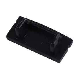   MANTRA TIRAS LED STRIPS TEK END CAPS BLACK, WITHOUT HOLES, ALUMINIUM PROFILE 2000*17.1*8.5 mm