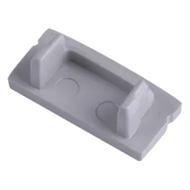   MANTRA TIRAS LED STRIPS TEK END CAPS GREY, WITHOUT HOLES, ALUMINIUM PROFILE 2000*17.1*8.5 mm