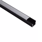 MANTRA TIRAS LED STRIPS TEK ALU PROFILE BLACK  2000*17.1*15.3 mm