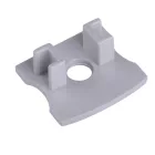 MANTRA TIRAS LED STRIPS TEK END CAP GREY, WITH HOLES ALUMINIUM PROFILE 2000*17.1*15.3 mm