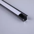 MANTRA TIRAS LED STRIPS TEK ALUMINIUM PROFILE DEPTH. BLACK  2000*17.3*15.3 mm