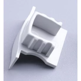   MANTRA TIRAS LED STRIPS TEK END CAPS WHITE, WITHOUT HOLES, ALUMINIUM PROFILE 2000*17.3*15.3 mm