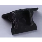 MANTRA TIRAS LED STRIPS TEK END CAPS BLACK, WITHOUT HOLES, ALUMINIUM PROFILE 2000*17.3*15.3 mm