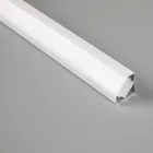 MANTRA TIRAS LED STRIPS TEK ALUMINIUM PROFILE CORNER WHITE 2000*18*18mm