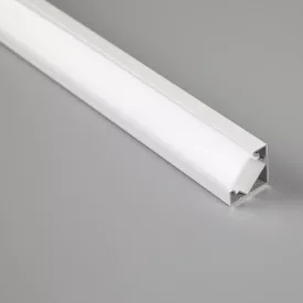   MANTRA TIRAS LED STRIPS TEK ALUMINIUM PROFILE CORNER WHITE 2000*18*18mm