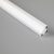 MANTRA TIRAS LED STRIPS TEK ALUMINIUM PROFILE CORNER WHITE 2000*18*18mm