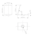 MANTRA TIRAS LED STRIPS FASTENING CLIPS TRANSP PROFILE 2000*18*18mm