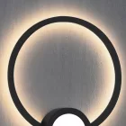  Mantra Mural 7460 Wall Lamp Black Led