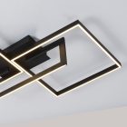  Mantra Mural 7462 Ceiling Lamp Black Led
