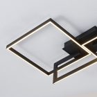  Mantra Mural 7462 Ceiling Lamp Black Led