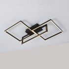  Mantra Mural 7462 Ceiling Lamp Black Led