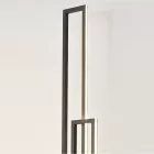  Mantra Mural 7465 Floor Lamp Black Led