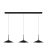 MANTRA ORION TEK pendant lamp with 3 light sources