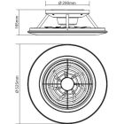 MANTRA ALISIO MINI LED 70 W ceiling fan light 30 W