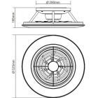 MANTRA ALISIO MINI LED 70 W ceiling fan light 30 W
