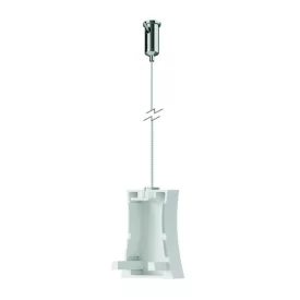 MANTRA HANOK TEK side cover, white, with fixing wire