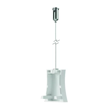 MANTRA HANOK TEK side cover, white, with fixing wire