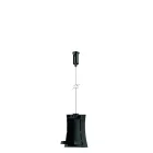 MANTRA HANOK TEK side cover, black, with fixing wire