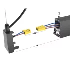 MANTRA HANOK TEK SIDE COVER BLACK, with AC cable and rosette