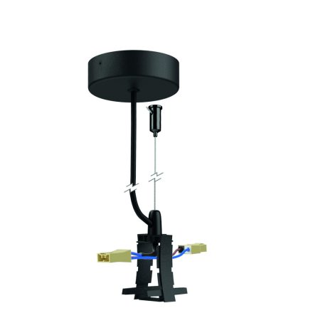 MANTRA HANOK TEK MIDDLE CONNECTION BLACK WITH AC WIRE & ROSETTE