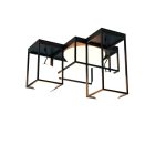  Mantra Desigual 7600 ceiling lamp black LED