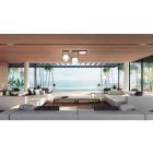 MANTRA DESIGUAL Decorative indoor ceiling lamp with 3 light sources