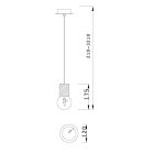 MANTRA GALAXIA Decorative indoor pendant lamp