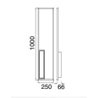  MANTRA BOUTIQUE 7663 WALL LAMP WHITE LED DIMMER