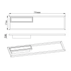  MANTRA BOUTIQUE 7664 WALL LAMP WHITE LED