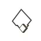  MANTRA BOUTIQUE WALL LAMP 7683 BLACK DIMMABLE