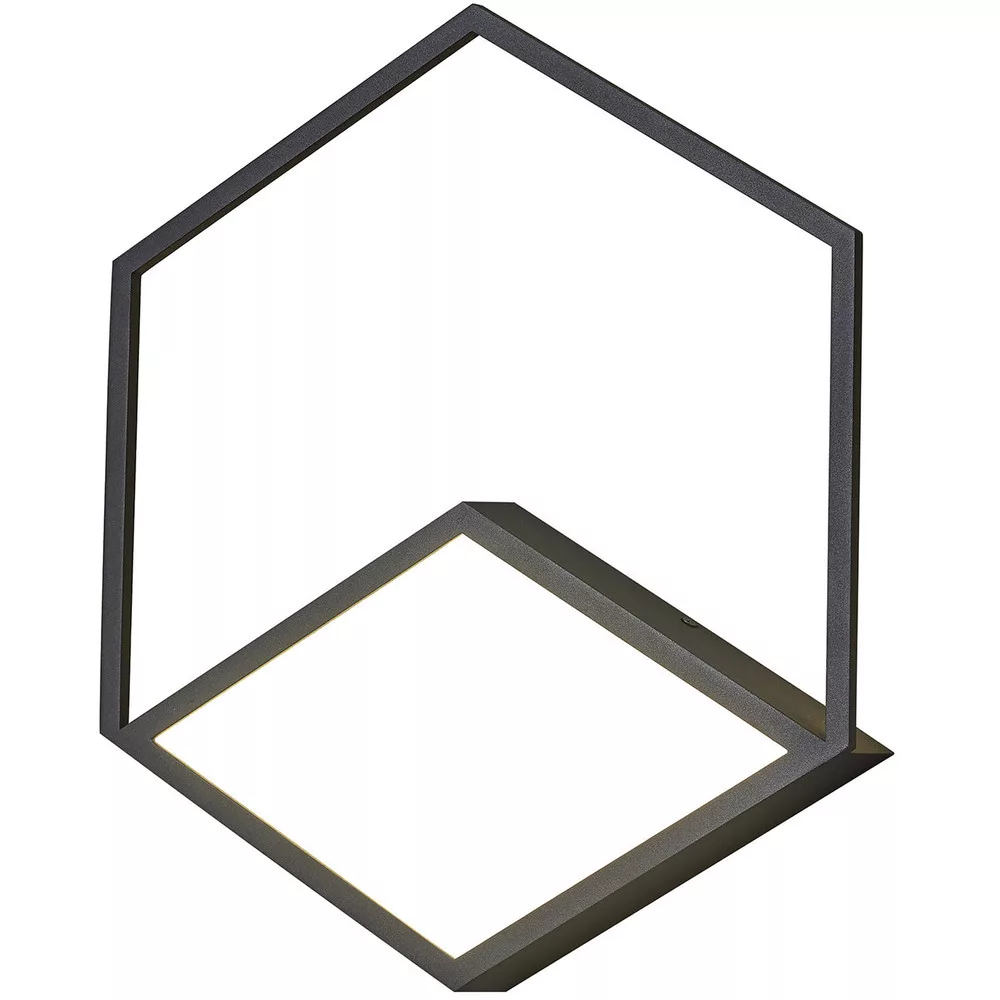 MANTRA KUBICK 7762 CEILING LAMP MATTE BLACK LED - Allights D