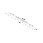 MANTRA HANOK TEK wall lamp LED 38W 4000K 110º