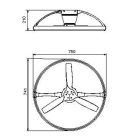 MANTRA NEPAL MINI LED 55W ceiling fan light 30W