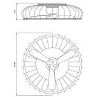 MANTRA NATURE LED 75 W ceiling fan light 30 W