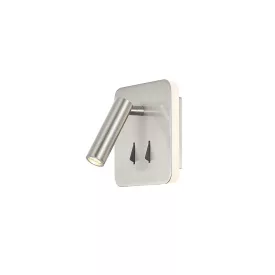 MANTRA CAYMAN TEK Wall-mounted LED reading lamp 3+6W 3000K