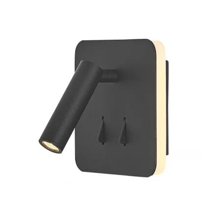 MANTRA CAYMAN TEK Wall-mounted LED reading lamp 3+6W 3000K