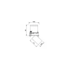 MANTRA GARDA TEK recessed LED 7W 3000K