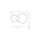  MANTRA Wall 7840 wall lamp white